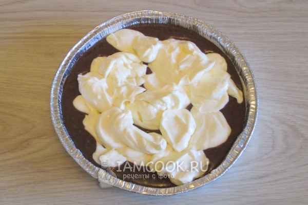 Положить крем