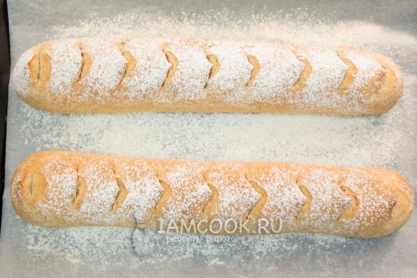 Запечь багеты