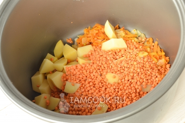 Всыпать чечевицу