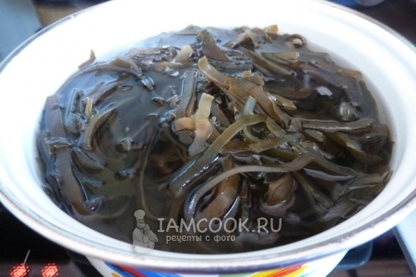 Сварить морскую капусту