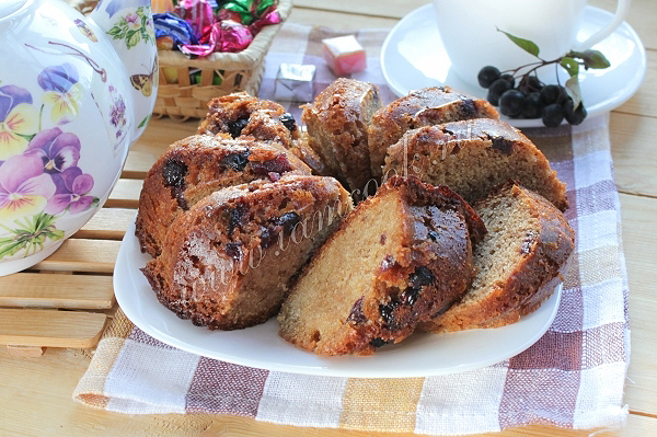 Рецепт кекса с вареньем