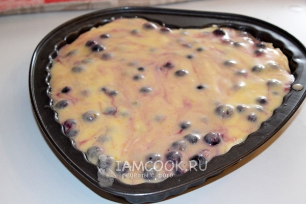 Заливка теста