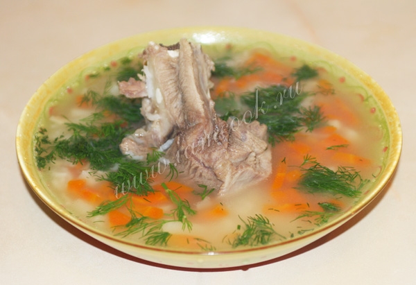 Рисовый суп с картофелем