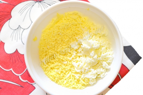 Яйцо натертое