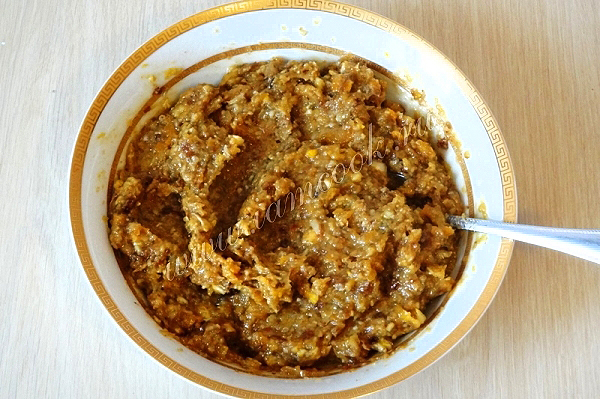 Паста из орехов и сухофруктов