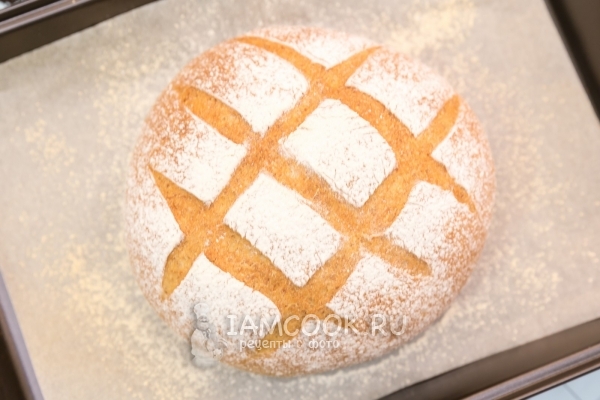 Готовый хлеб с ржаными отрубями