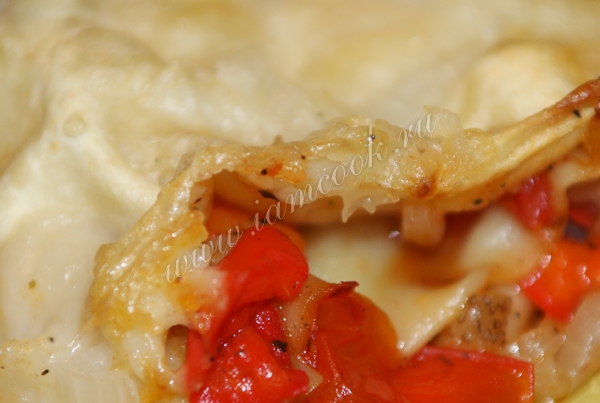 Овощная лазанья фото