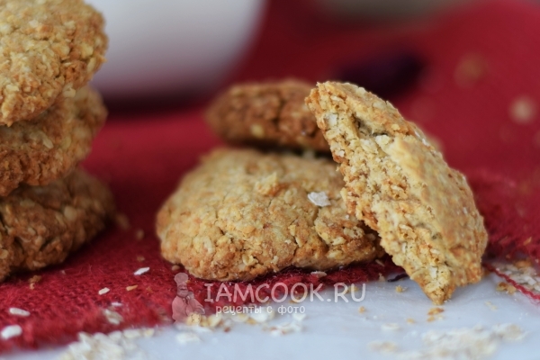 Рецепт печенья Анзак