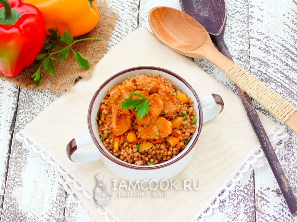 Фото гречки по-купечески в мультиварке