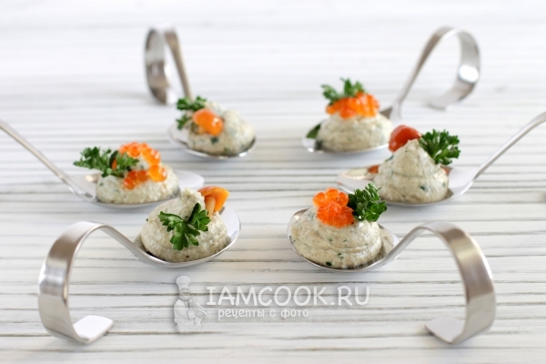 Рецепт праздничной закуски из шампиньонов