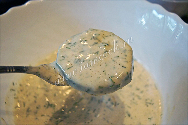 кляр для кабачков