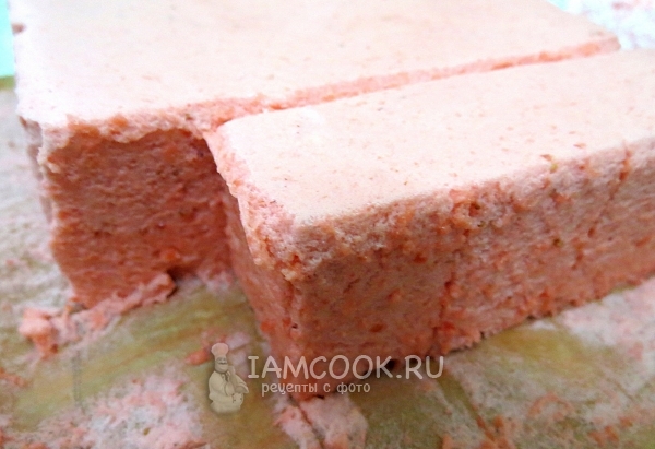 Порезать мусс