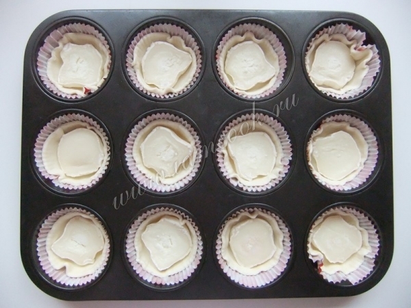 Сыр в тарталетках