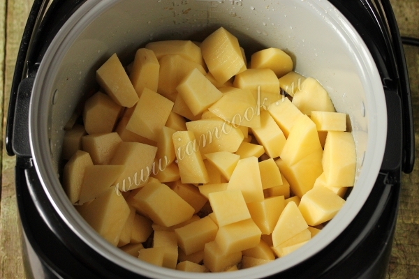 Добавить картофель