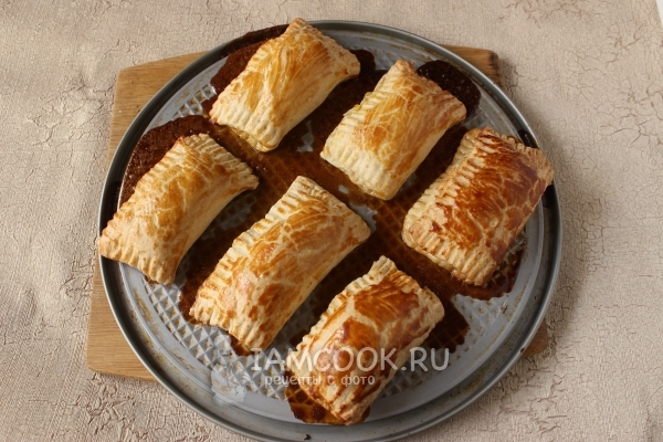 Рецепт слоек с орехами