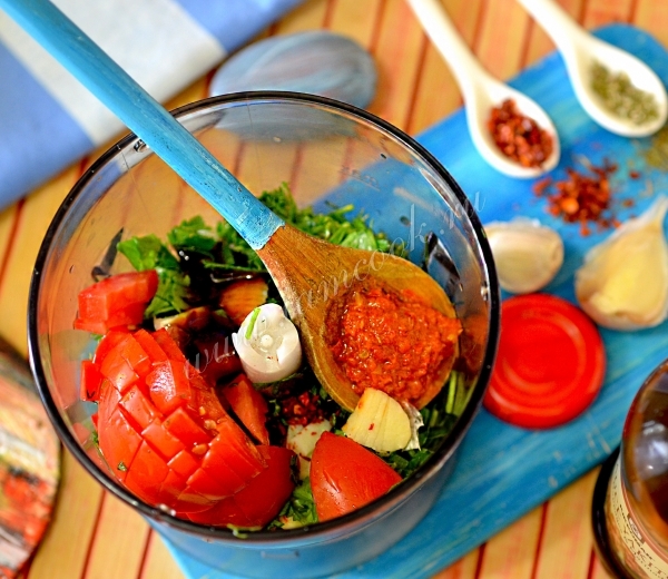 Готовим соус для рыбной шубы