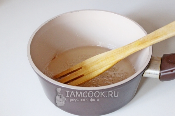 Сахар с водой