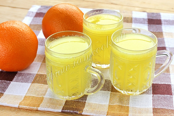Готовим лимонад из апельсинов