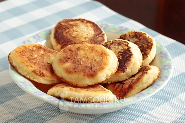 Творожные сырники с манкой