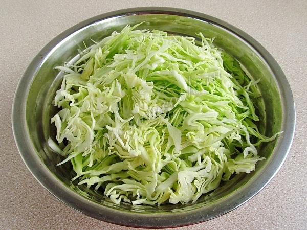 Капуста белокочанная рубленная