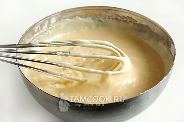 Льющееся тесто