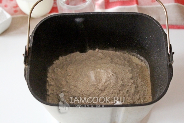 Сухие ингредиенты для теста