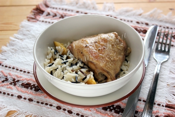 Рецепт курицы с манго