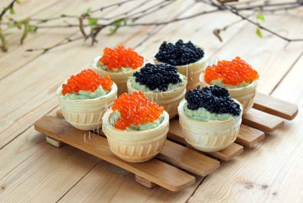 Тарталетки с авокадо, рецепт