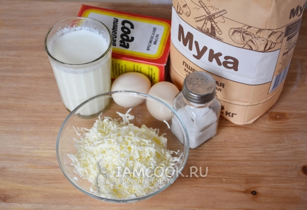 Ингредиенты для курника на кефире