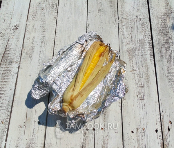 Очистить кукурузу