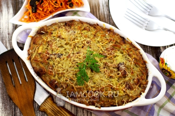 Бабка картофельная в духовке