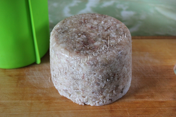 Свиной зельц по немецки