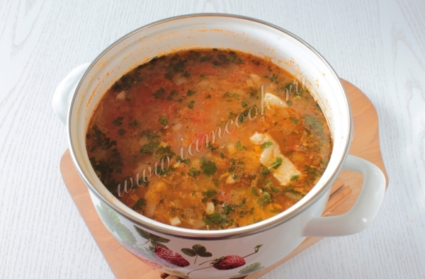 Рецепт Харчо со свининой