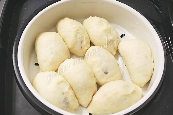 Домашние вареники на пару