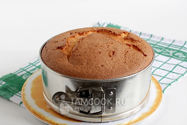 Испечь бисквит