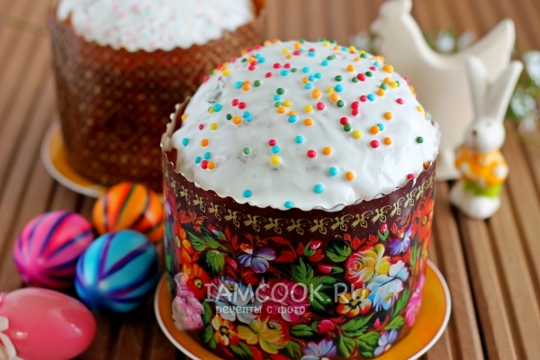 Фото классического кулича