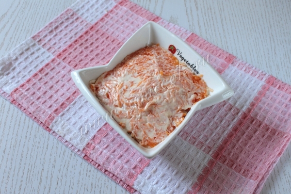 Слой из моркови