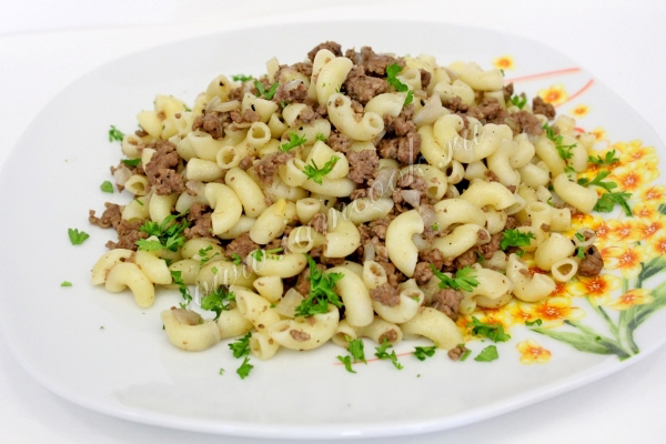 Фото макарон по-флотски в мультиварке