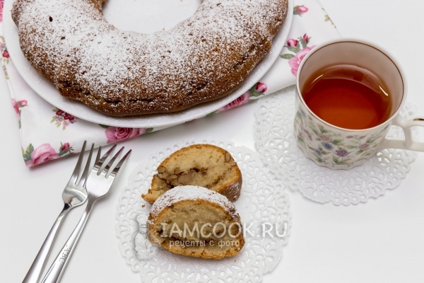 Рецепт кекса на яблочном пюре