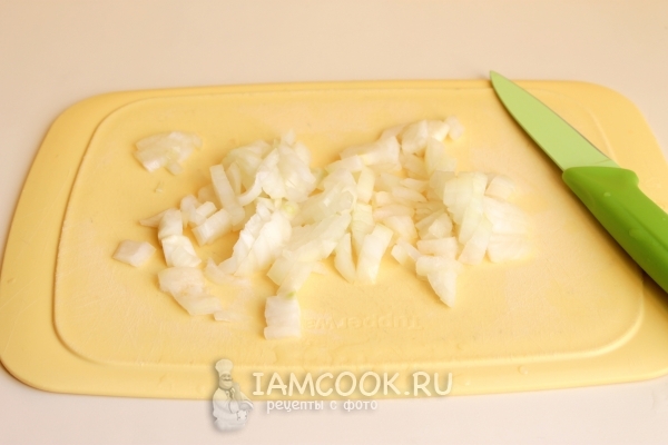 Лук репчатый рубленный