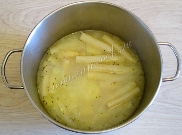 Спарша отварная