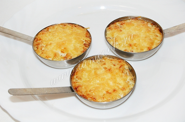 Жульен с курицей