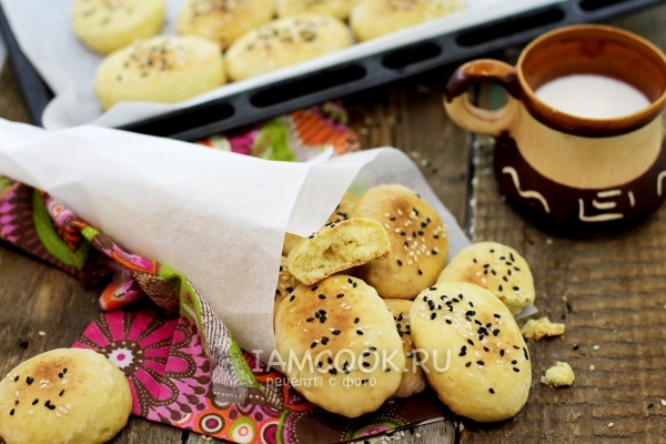 Фото пышек на сметане в духовке