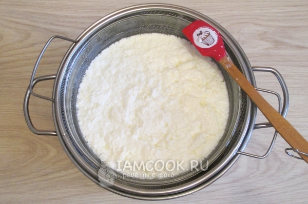 Творог на водяной бане