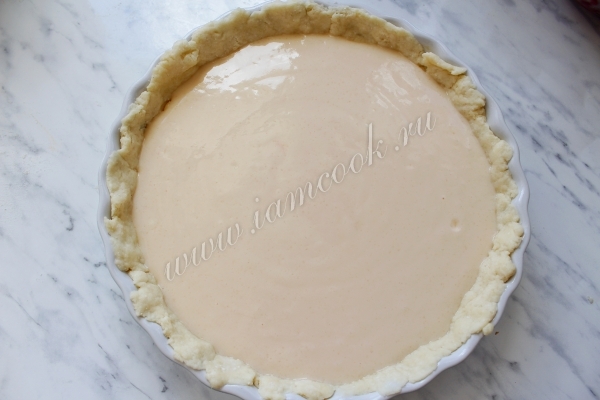 Заливка начинки в тесто