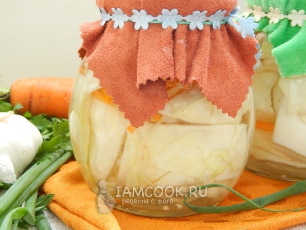Рецепт капусты по-корейски на зиму