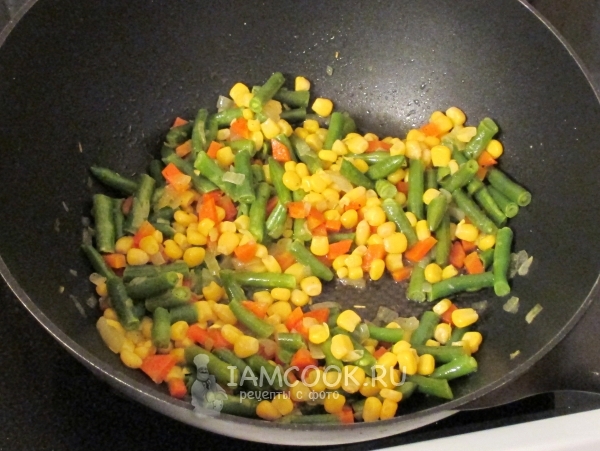 Овощной гарнир к рыбе