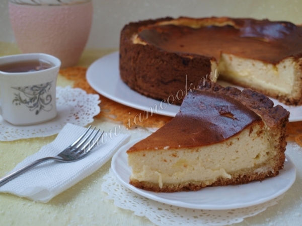 Рецпт немецкого творожного пирога