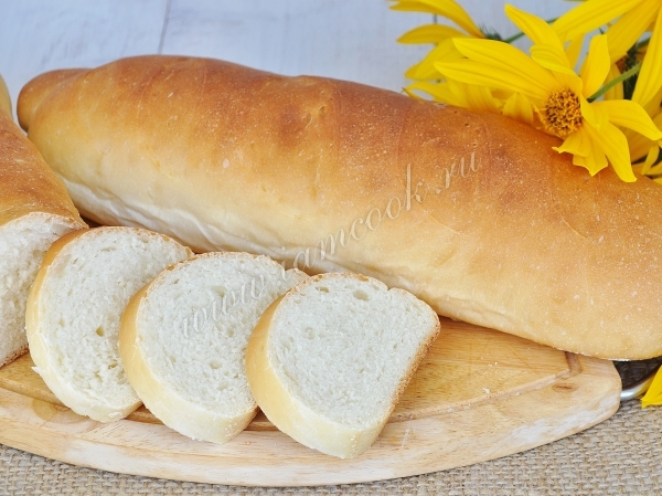 Хлеб белый батоны