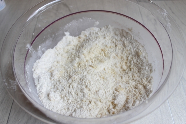 Банановое тесто для сконов